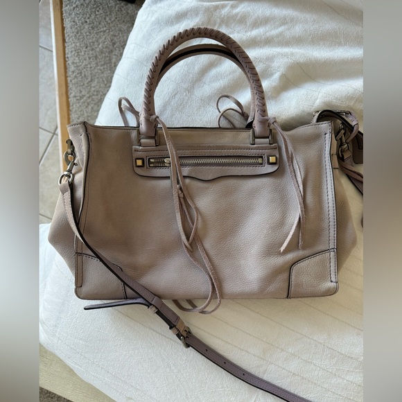 Rebecca Minkoff Handbags - Lavender Leather Rebecca Minkoff Regan Satchel